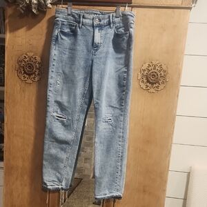 WHBM Light Blue Distressed Women’s Jeans